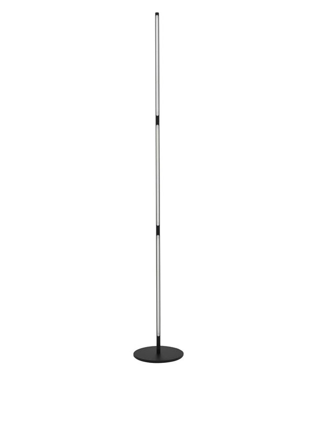 HANDY Sandy Black Aluminium & Acrylic Rotating - Switch On/Off LED Samsung 25 Watt 230 Volt 2600Lm 3000K IP20 D: 2 H: 171 cm