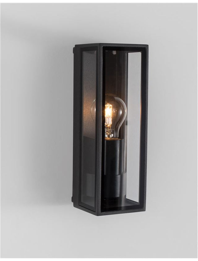 SORREN Anthracite Die-Casting Aluminium & Clear Glass LED E27 1x12 Watt 220-240 Volt IP65
Bulb Excluded L: 8.6 W: 9 H: 25.8 cm