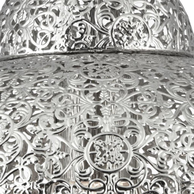 FRETWORK  - 1LT PENDANT, SHINY NICKEL