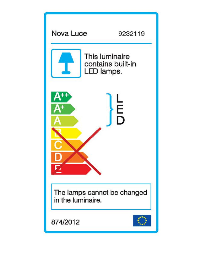 BLADE White Aluminium LED 12 Watt 720Lm 3000K D: 8.5 H: 5.4 cm IP65