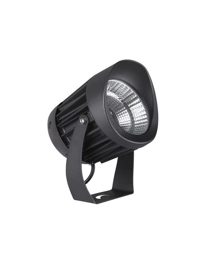 NORTH Black Aluminium & Glass LED 30 Watt 2800Lm 3000K D: 15 W: 20.5 cm IP65