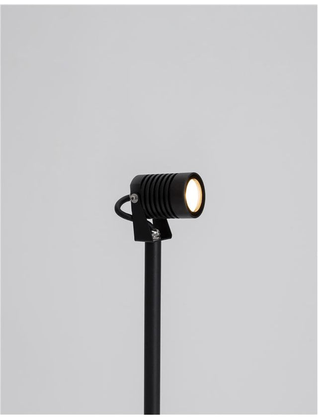 FEND Black Aluminium & Glass LED 5 Watt 378Lm 3000K CRI>80 100-240 Volt Beam Angle 21° IP65
D: 5 W: 9 H: 64 cm