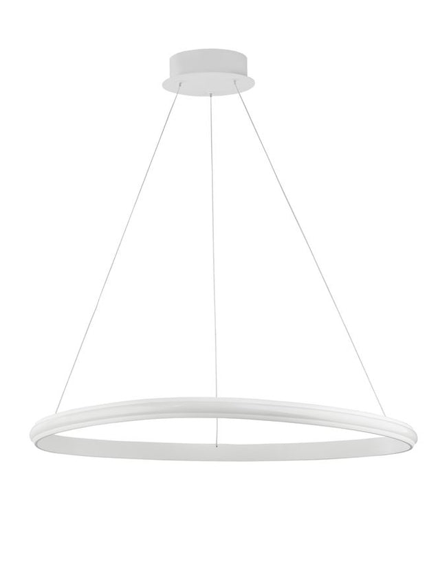 ARIES Dimmable Sandy White Aluminium & Acrylic LED 32 Watt 230 Volt 1770Lm 3000K IP20 D: 74 H: 120 cm