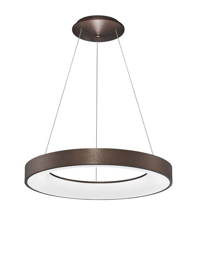 RANDO THIN Brushed Coffee Aluminium & Acrylic LED 50 Watt 230 Volt 3250Lm 3000K IP20 D: 60 H: 120 cm