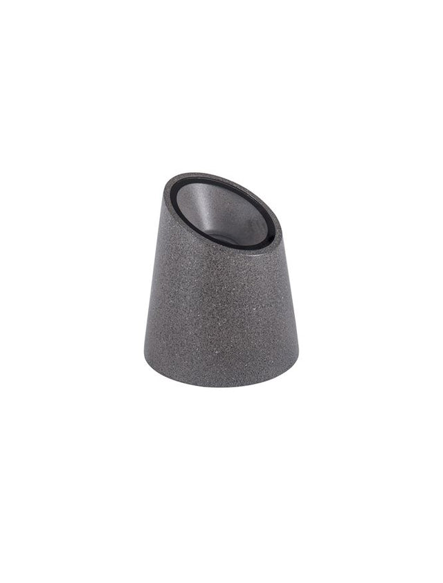 FOX Dark Gray Sandstone Glass Diffuser LED GU10 1x7 Watt IP65 100-240 Volt Bulb Excluded
D: 14 H: 16 cm