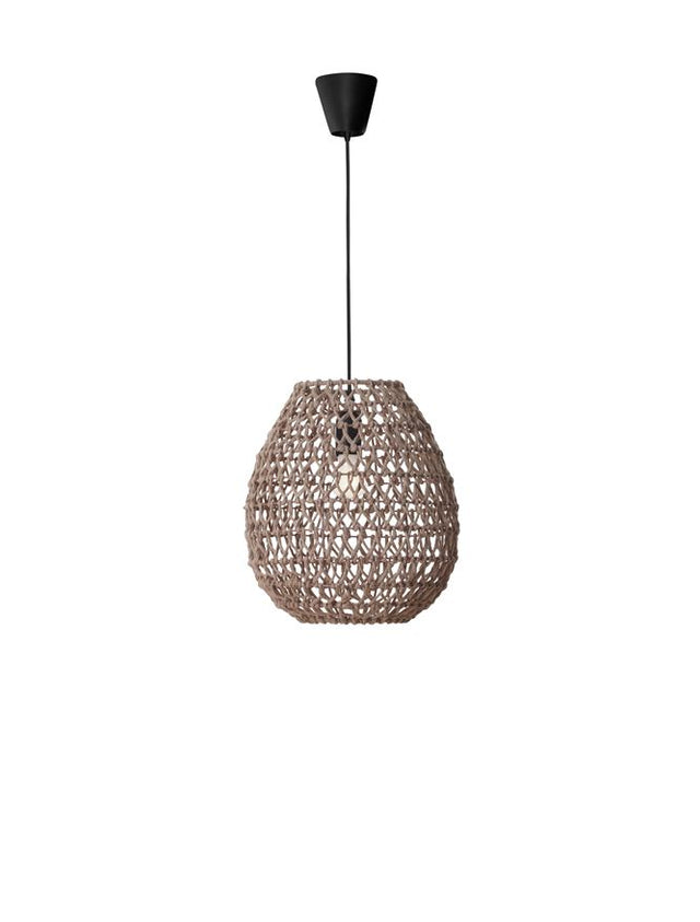 GRIFFIN Pendant light, Iron & Paper, Nature colour, D:30.5*33*250