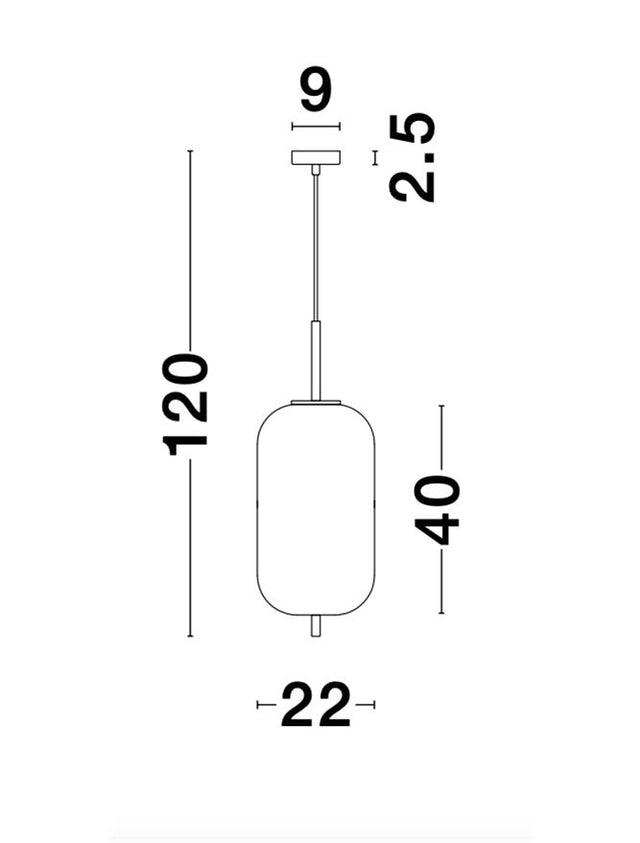 LATO Opal Glass Antique Brass Metal Black Fabric Wire LED E27 1x12 Watt 230 Volt IP20 Bulb Excluded D: 22 H1: 40 H2: 120 cm