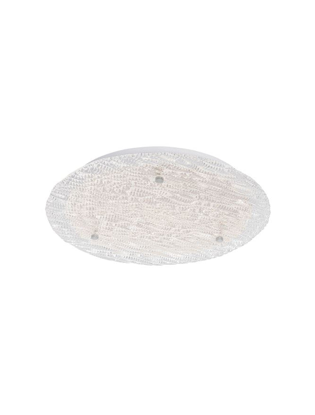 WING White Metal & G lass LED 30 Watt 230 Volt 1800Lm 3000K IP20 D: 43 H: 9 cm