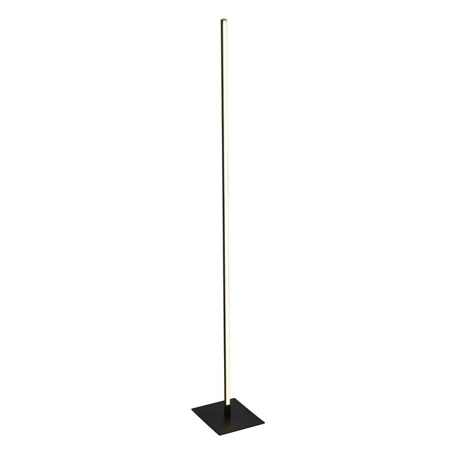 TRIBECA 1LT LED FLOOR LAMP, TEMPERATURE COLOUR CHANGING, MATT BLACK