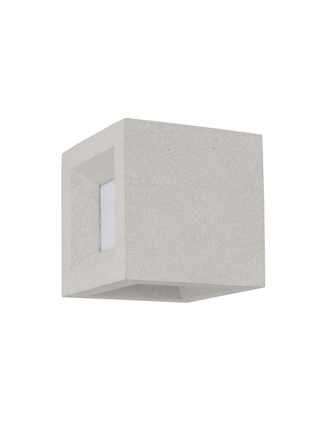 CASTRO White Sandstone & Acrylic LED E27 1x12 Watt Bulb Excluded 100-240 Volt IP65
L: 16 W: 16 H: 16 cm