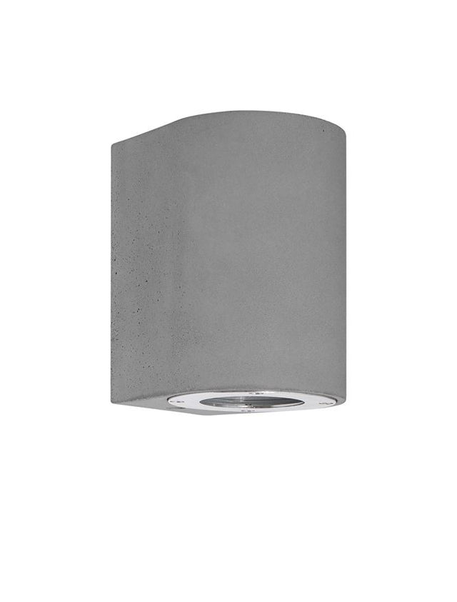 LIDO Gray Concrete Glass Diffuser LED GU10 1x7 Watt IP65 100-240 Volt Bulb Excluded
Light Down D: 8.6 W: 10 H: 12 cm