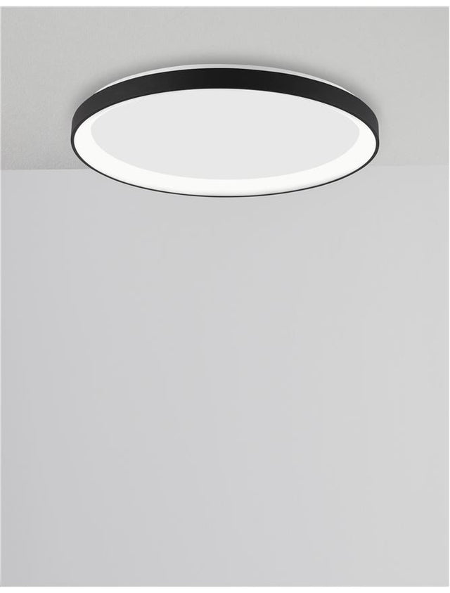 PERTINO Sandy White Aluminium & Acrylic LED 30 Watt 230 Volt 1800Lm 3000K IP20 D: 38 H: 6 cm