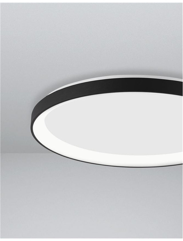 PERTINO Sandy White Aluminium & Acrylic LED 30 Watt 230 Volt 1800Lm 3000K IP20 D: 38 H: 6 cm