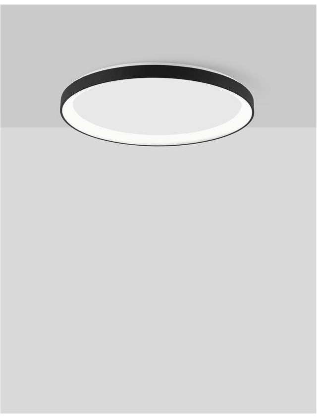 PERTINO Sandy White Aluminium & Acrylic LED 38 Watt 230 Volt 2280Lm 3000K IP20 D: 48 H: 6 cm