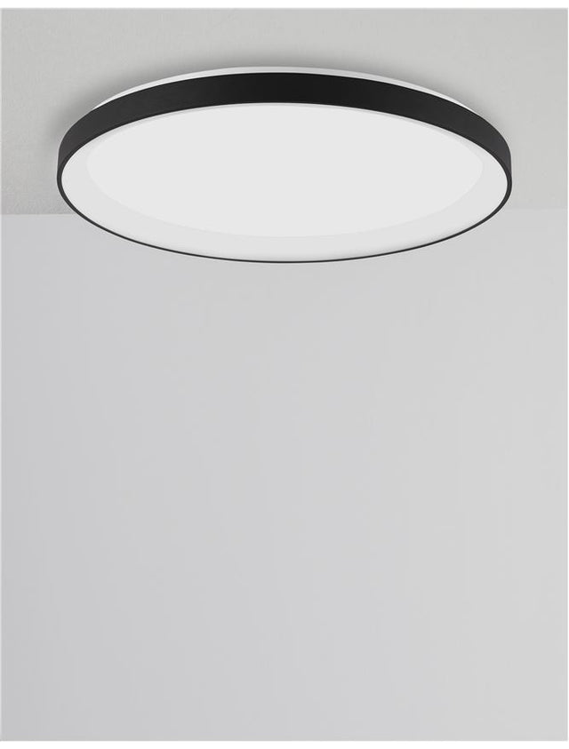 PERTINO Sandy White Aluminium & Acrylic LED 48 Watt 230 Volt 2880Lm 3000K IP20 D: 58 H: 6 cm