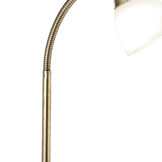 TOUCH LAMP AB TABLE LAMP - WHITE GLASS