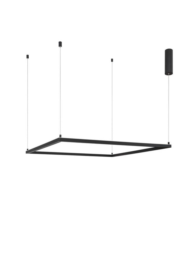 ETERNA Dimmable Sandy Black Aluminium & Acrylic LED 50 Watt 230 Volt 3818Lm 3000K IP20 L: 100 H: 120 c