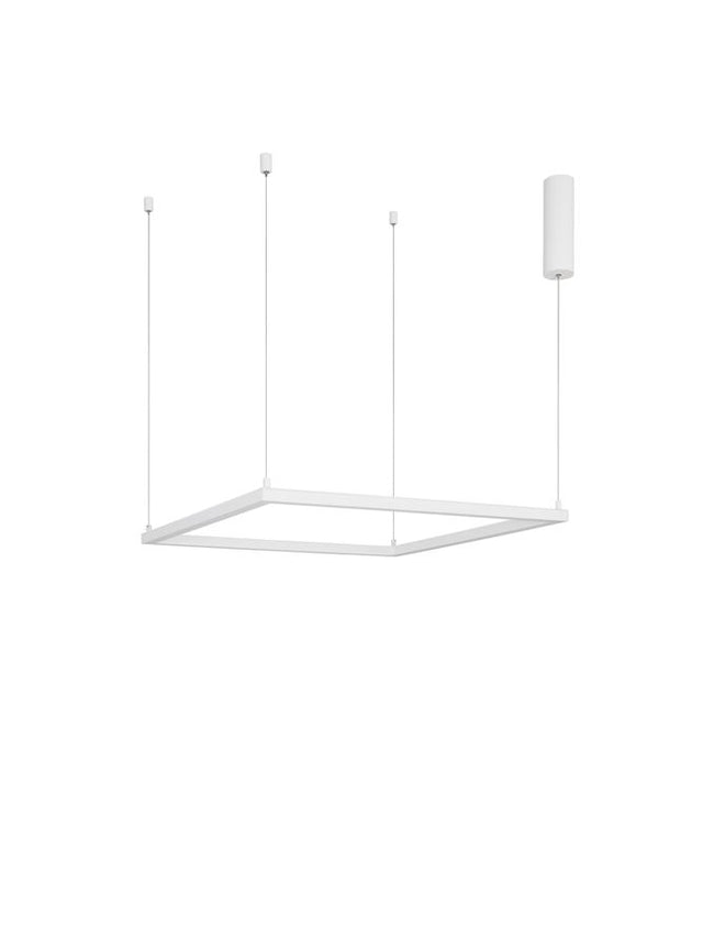 ETERNA Dimmable Sandy White Aluminium & Acrylic LED 40 Watt 230 Volt 3000Lm 3000K IP20 L: 75 H: 120 cm