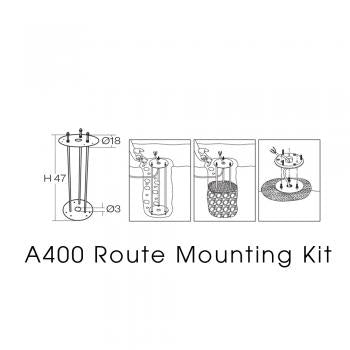 ROOT MOUNTING KIT FOR BOLLARDS