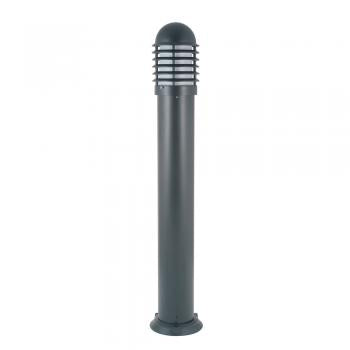 BOLLARD 1000 1X100W ES WITH GRIL BLACK