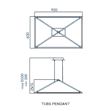 Tubs 900 x 600