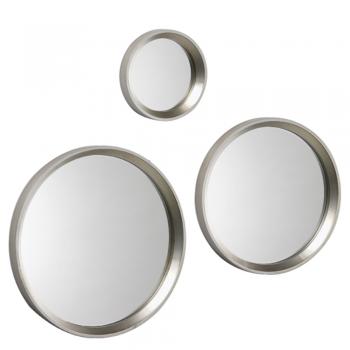 3 MIRROR SET CHAMPANGE SILVER