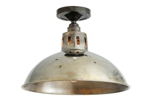 Paris Industrial Brass Ceiling Fitting