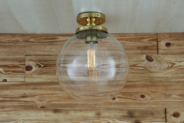 Riad 25cm Globe Ceiling Light