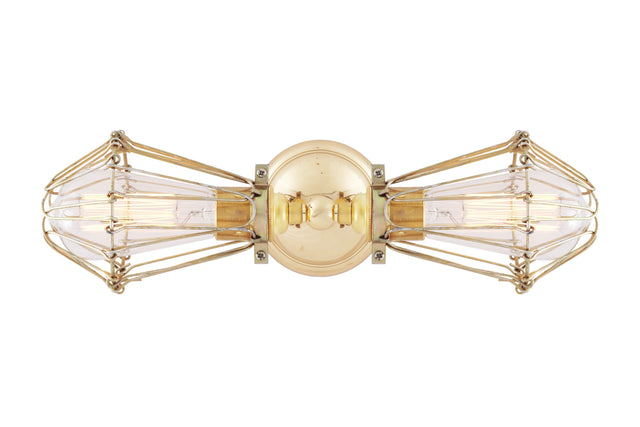 Praia Double Cage Wall Light