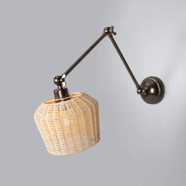 Manila Rattan Wall Light