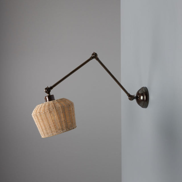 Manila Rattan Wall Light