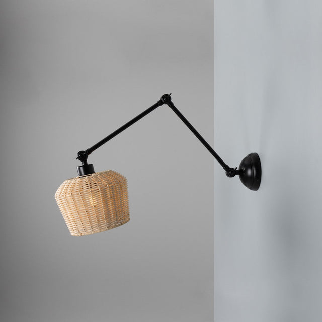 Manila Rattan Wall Light