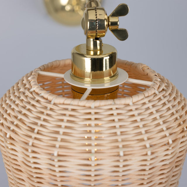 Manila Rattan Wall Light