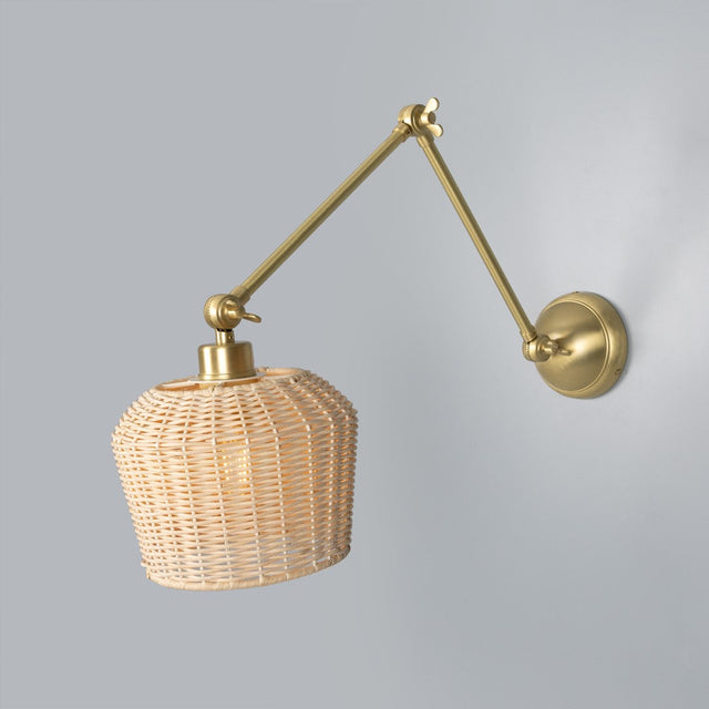 Manila Rattan Wall Light