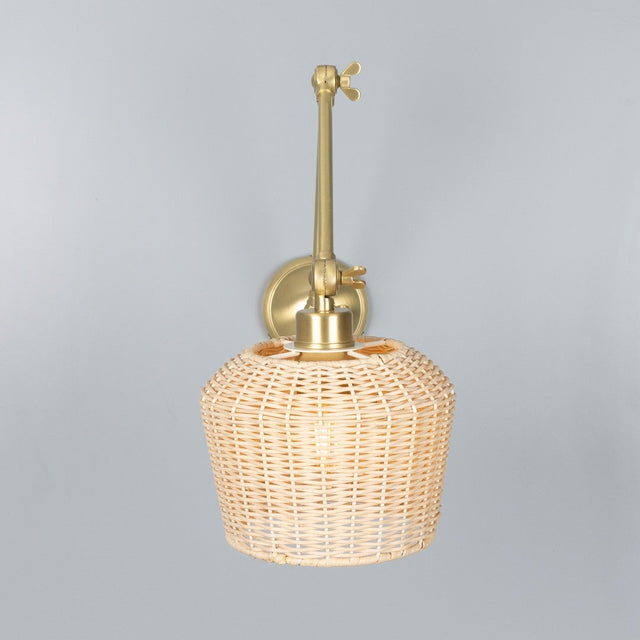 Manila Rattan Wall Light