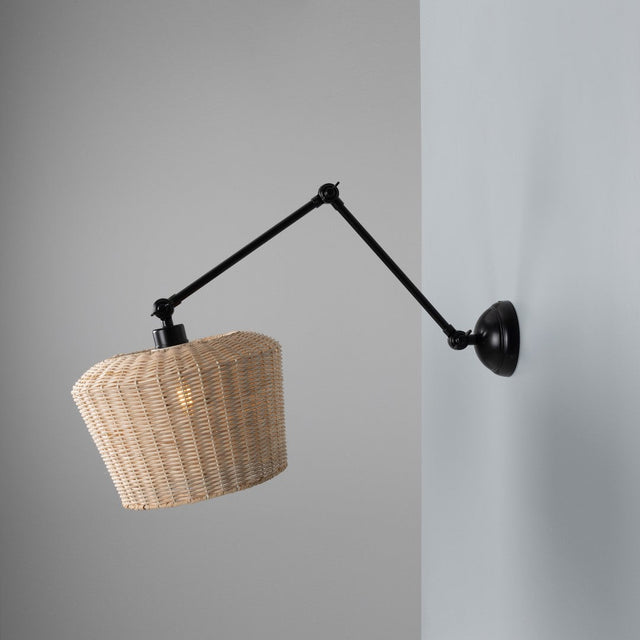 Manila Rattan Wall Light