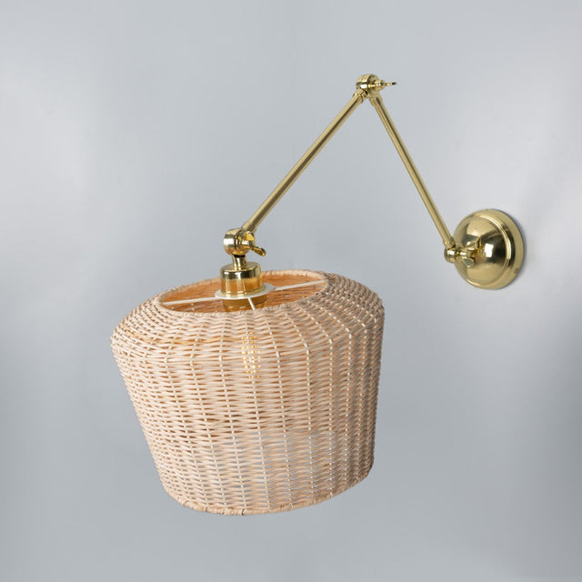 Manila Rattan Wall Light