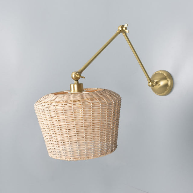 Manila Rattan Wall Light