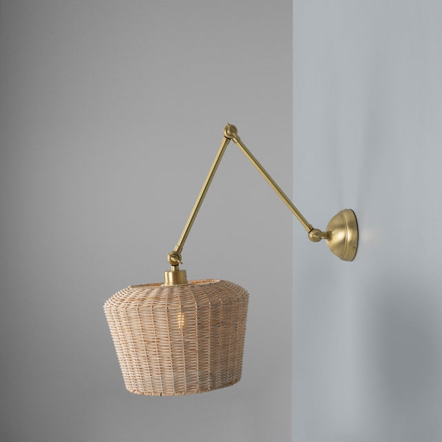 Manila Rattan Wall Light