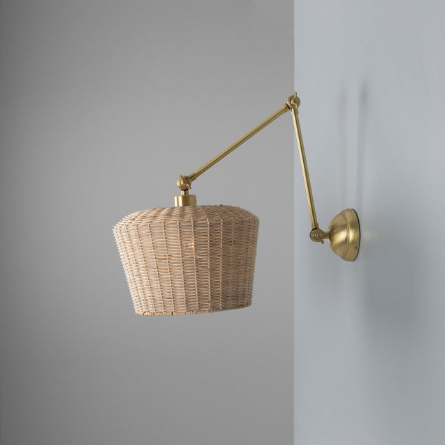 Manila Rattan Wall Light