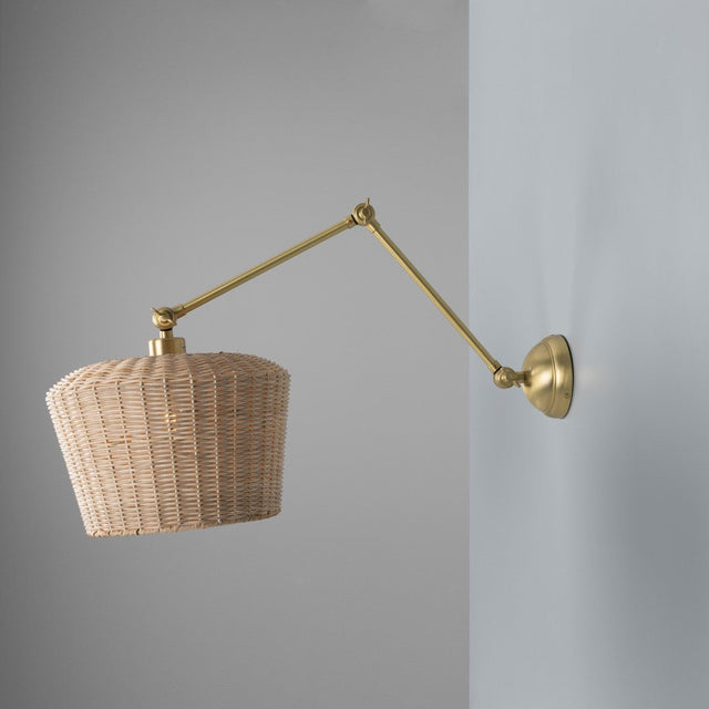 Manila Rattan Wall Light