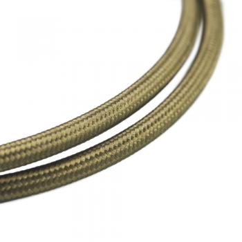 ANTIQUE BRASS WOVEN FLEX (ROUND)