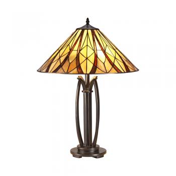 BASSET TIFFANY TABLE LAMP