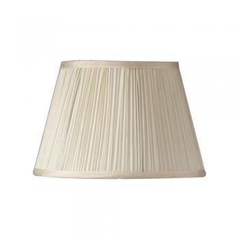 S401/6 CREAM MUSHROOM PLEATED SHADE