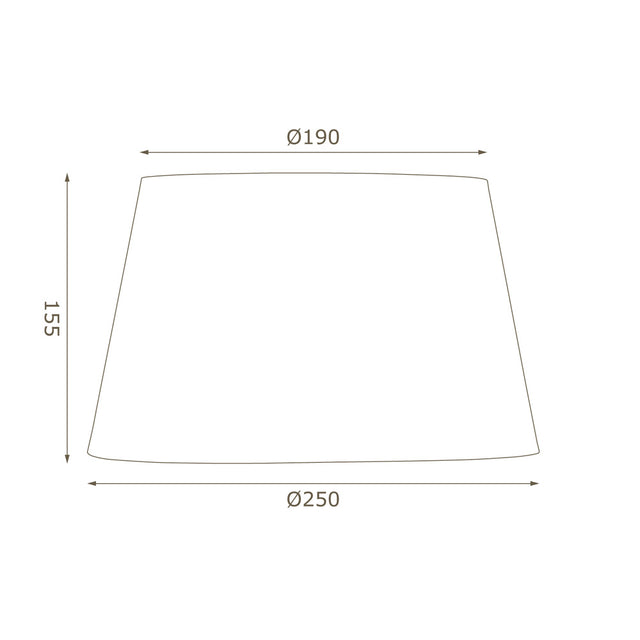 DRUM LAMPSHADE Ø250mm