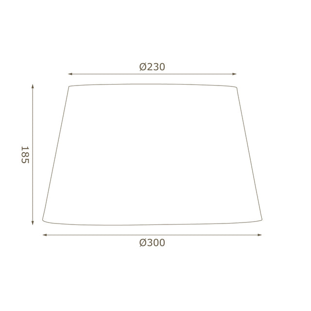 DRUM LAMPSHADE Ø300mm