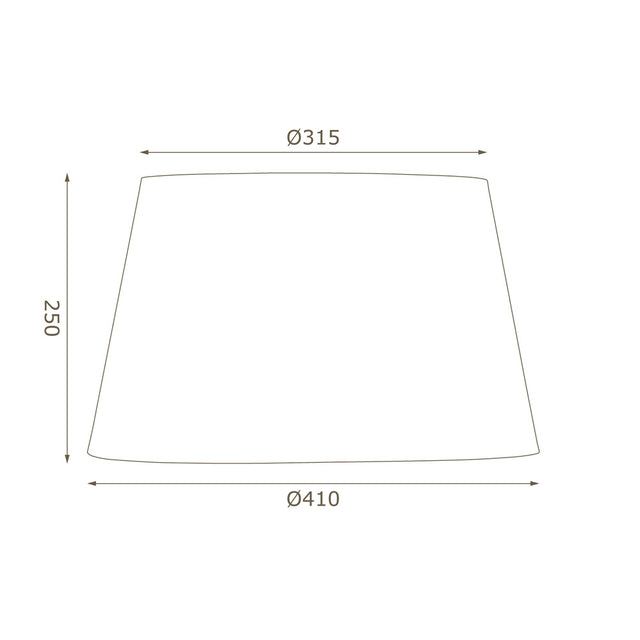 DRUM LAMPSHADE Ø410mm