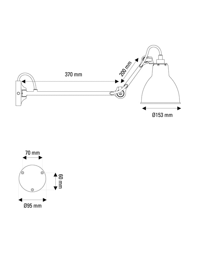 Lampe Gras N°204L40