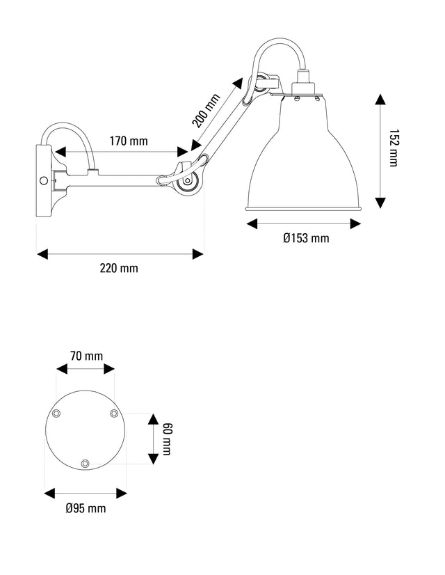 Lampe Gras N°204