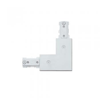 TR L 90 ANGLE CONNECTOR WHITE